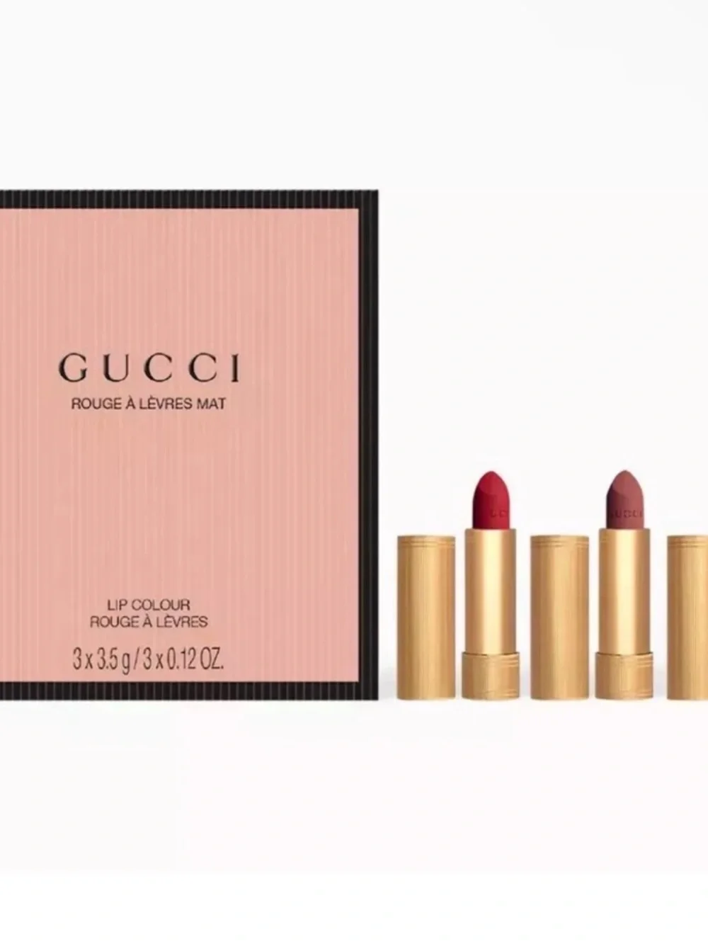 Gucci Mini Lipstick Set of 3 - New